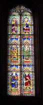 1443-45. Florence Cathedral (the Basilica di Santa Maria del Fiore). Stained Glass Window
