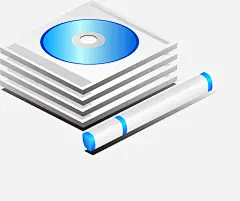 一叠光盘矢量图免抠素材_新图网 https://ixintu.com CD UI 光盘 卡通 手绘 笔 矢量图