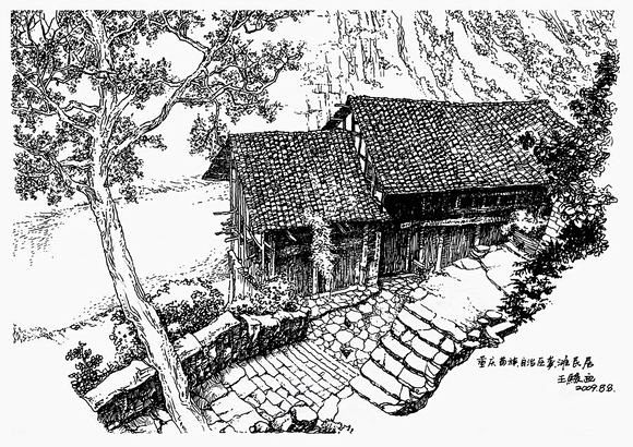 王骏-钢笔画欣赏_钢笔画吧_百度贴吧
