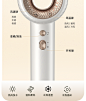 CONFU康夫高速吹风机家用大功率负离子护发电吹风低噪速干F9风筒-tmall.com天猫