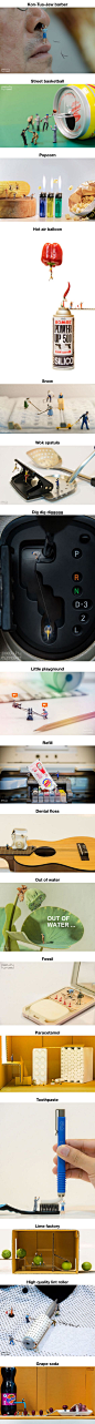 Artist Captures Miniature People Dealing With Everyday Life Objects (By PeeOwhY)