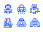 Robots Icons