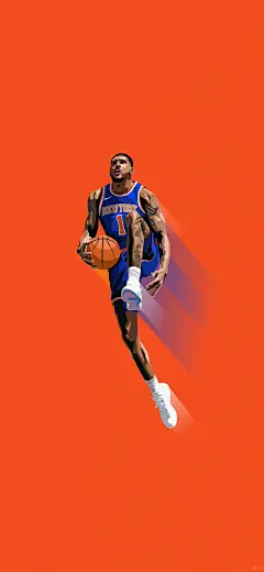 NBA球星插画壁纸（部分）_5_吱奥 _ NBA球衣_来自小红书网页版