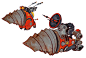 来自 Ratchet & Clank: Rift Apart 的 Drillhound 和 Drillpack Art