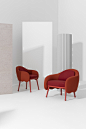 Armchair with armrests COROLLA 271 by Billiani