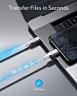 Amazon.com: USB C to USB C Cable, Anker Powerline+ III USB C to USB C (6ft) USB-IF Certified Cable, 60W Power Delivery PD Charging for Apple MacBook, iPad Pro 2020, Google Pixel 3a/4 XL and More Type-C Devices: Computers & Accessories