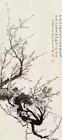 10位顶级名家画的梅花，美不胜收！_【快资讯】