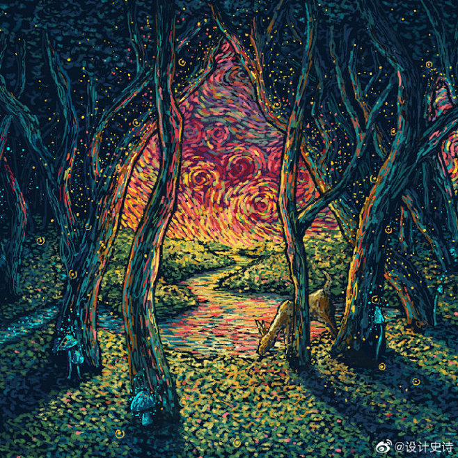 Artist James R. Eads www.jamesreads.com -花瓣网