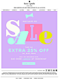 Kate Spade Sale Email, 20/6/2013