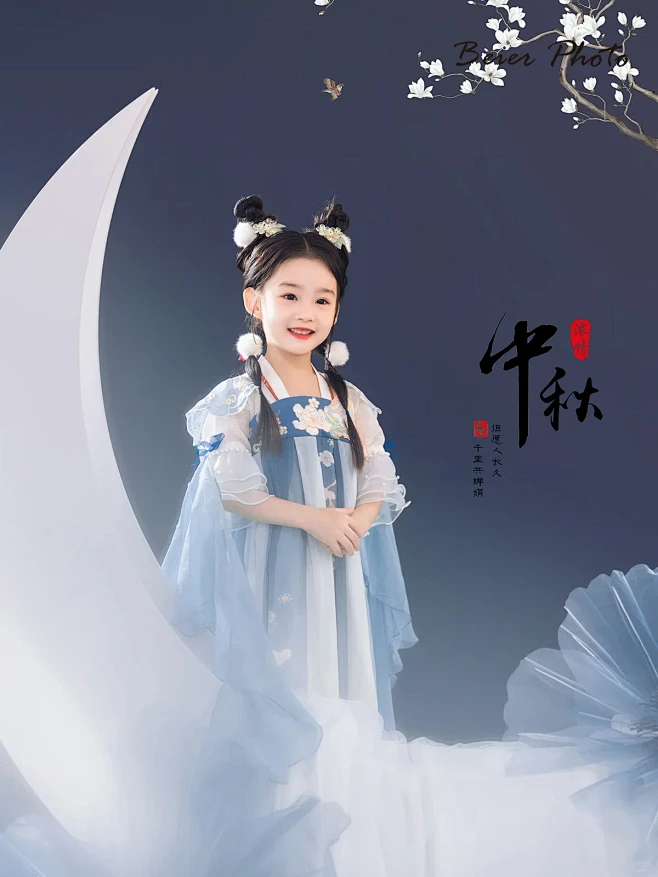 赞爆朋友圈❗中秋创意宝宝照|上海儿童摄影