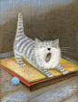 流浪的小猫——来自俄罗斯插画师Nadya Mitskevitch