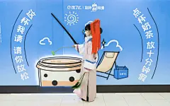 一杯回魂，这杯我请｜饿了么又在北京地铁整活了 @广告门