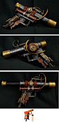 Steampunk Telescopic Pistol by ajldesign on deviantART(27A3D)