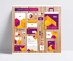 时尚VIS设计素材素材|三角形图案,VI模板,名片模板,工作牌,工作证,吊牌,旗帜,笔记本,封面设计,光盘包装,CD包装,信封,U盘,打火机,茶杯,信签纸,圆珠