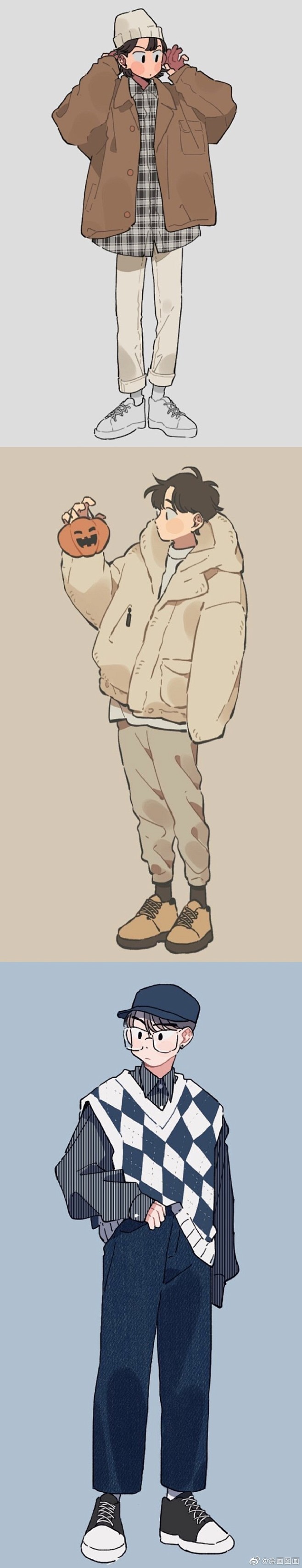 秋冬穿搭

插画师 twi：manner...