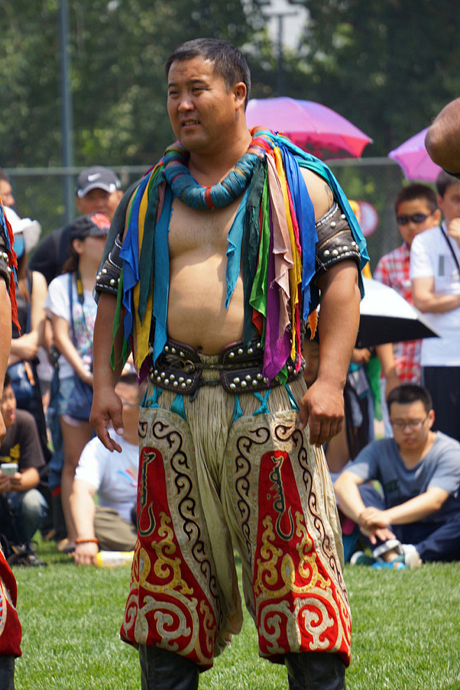 蒙古族那达慕之彪悍的蒙族摔跤手nex6sel55210拍摄中关村在线摄影论坛