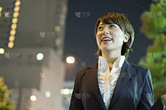 回家路上的女商人