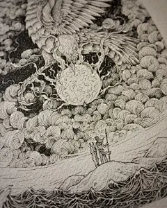 神仙手中的针管笔 /by Kerby Rosanes —— ​​​​