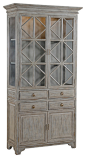 Mariedal 2-Door Vitrine traditional bookcases cabinets and computer armoires