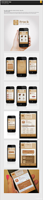 Itrack Iphone App on Behance