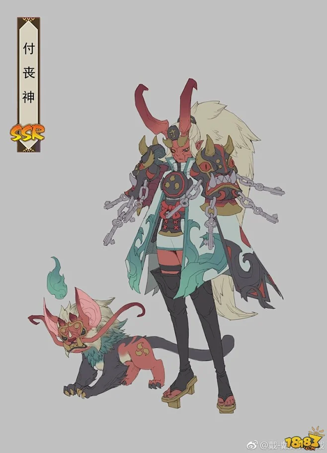 式神设计作品：付丧神的式神图鉴资料-花瓣网