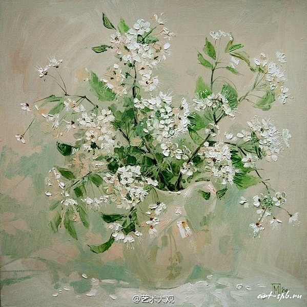 俄罗斯女画家Павлова Мария花...