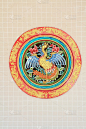 中国庙里的石板
