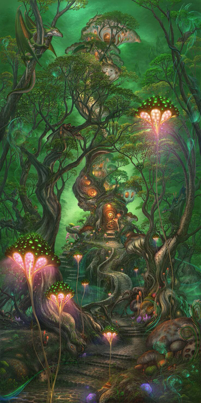 森林童话【精灵的树屋】