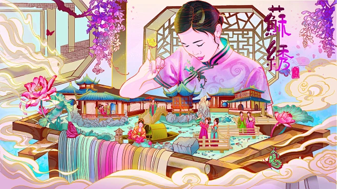 遇见非遗——中国非遗文化系列插画 3
