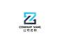 极简创意英文Z标志设计时尚大气Z字母教育咨询矢量LOGO模板