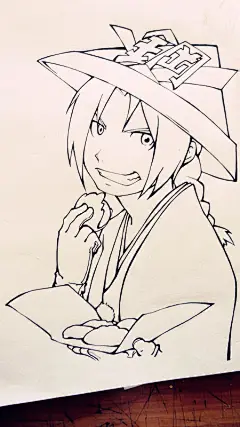 人物篇~~画画不上色联盟(2256图)_@野生-大胖墩收集_花瓣插画 漫画104