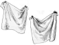 How to Draw Fabric Folds Tutorial by Barbara Bradley