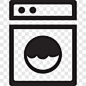 洗衣店机洗洗衣机洗涤设施-概要图标元素PNG图片➤来自 PNG搜索网 pngss.com 免费免扣png素材下载！
