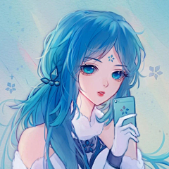 雨探花采集到古风女头像