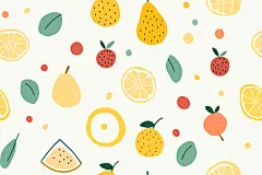 果类活动主题水果花纹底图背景图