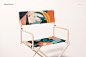 camping chair creatsy foladable furniture mock-up Mockup Outdoor summer template