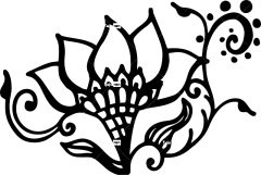 河南 自然 花 花卉背景 漩涡 美丽的花朵 艺术品 轮廓 花壁纸