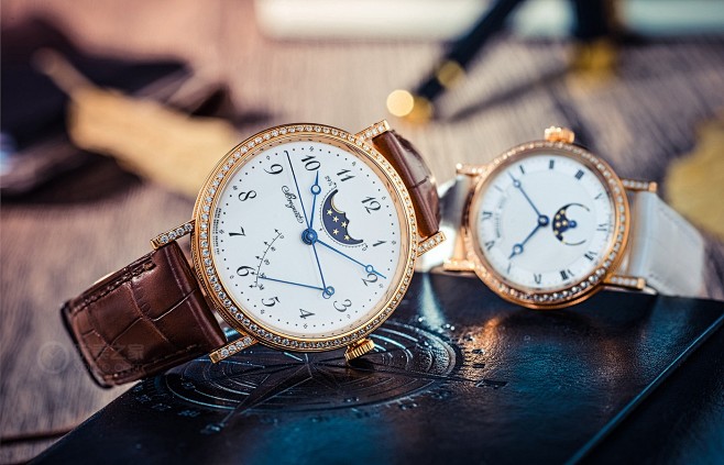 影像时计爱情永恒不渝宝玑classique经典系列月相对表图腕表之家xbiao