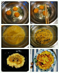如何做臭豆腐摊鸡蛋的做法（素菜）
