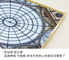 锦尚526名画采集到锦尚晶瓷画欧式样板间玄关装饰画现代创意过道背景墙建筑穹顶壁画