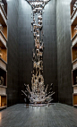 Madrid VP Hotel. Atrium sculpture by Pere Gifre