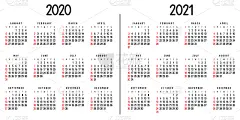 2020,日历,2021,九月,商务,十月,月,灰色,一月,星期二
