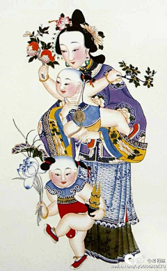 三川美术采集到年画
