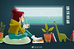 Works by -Marie Vanderbemden光影颜色我都爱插画儿童插画画画 ​​​​