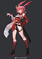 美滋滋~（画完才发现头上那个忘了。。）#崩坏3rd#