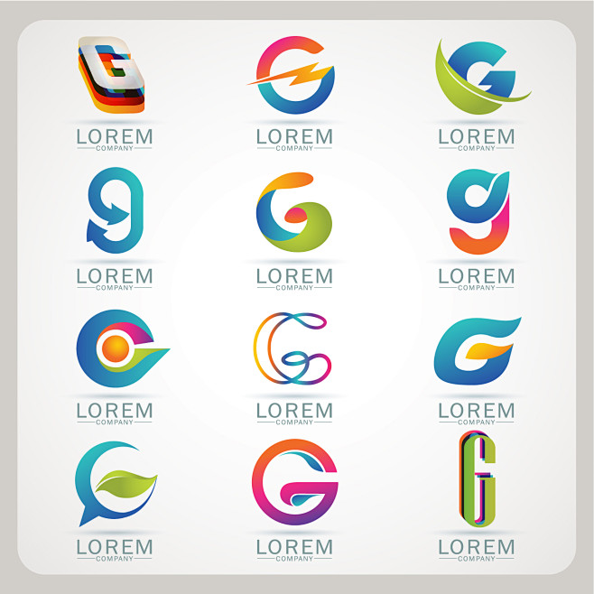 字母LOGO标志标识设计