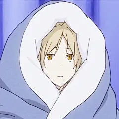 夏目友人帐夏目贵志#猫咪老师# 
早上好啊
今天也是赖在被窝里不想起来的一天(◍•㉨•◍) ​​​​