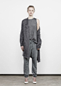 Minimal + Classic: Jac+ Jack Winter 2014 / L16 Farrah Jacket in Charcoal, Duffer Tank in Charcoal + Holt Track Pant in Grey