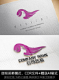 唯美女人logo标志女性商标 CDR