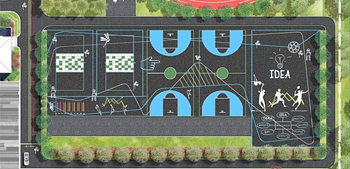 江苏某小学景观设计—筑龙作品